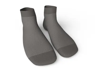 Socks M02 Low-poly 3D model