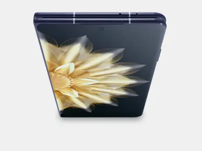 HONOR MagicV purple Low-poly 3D model