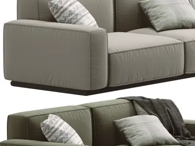 Sofa Arflex Marechiaro 2  3D model