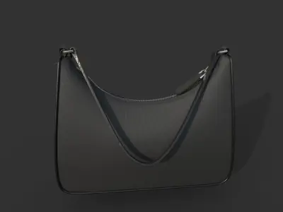Prada Women  Bag Low-poly 3D model