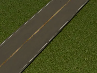 strada road  3D model