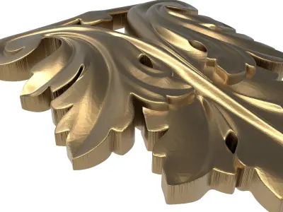 decorative pattern ready for 3D printing 3D model 41