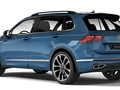 Volkswagen Tiguan Allspace 2022 3D model