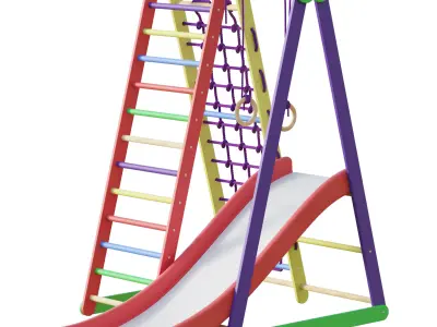 Childrens sports kitty Kind-Start-4 3D model