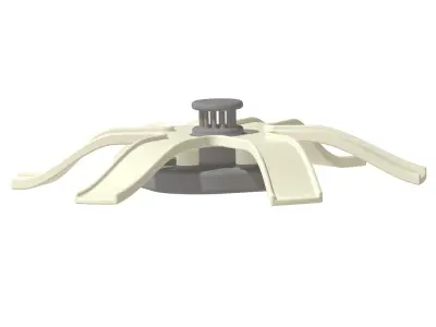 Highway Circular Bridge 3D print model
