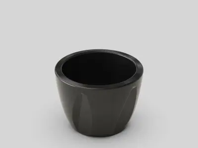 home decor cup plant 3D model