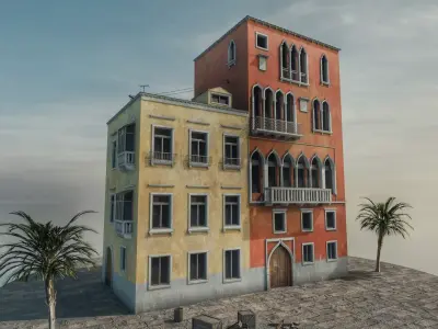 Italian house 3D model