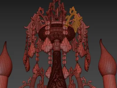  Chandelier Sorento E 1118200 A 3D model