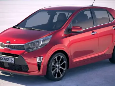 Kia Picanto 2019 3D model
