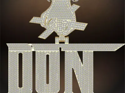 DON Pendant 3D print model