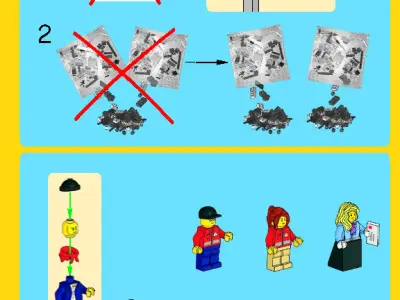 TwindBricks3D - 10222 Winter Village Post Office 3D print model