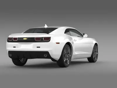 Chevrolet Camaro LS7 2008 3D model