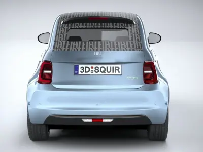 Fiat 500 la Prima 2021 3D model