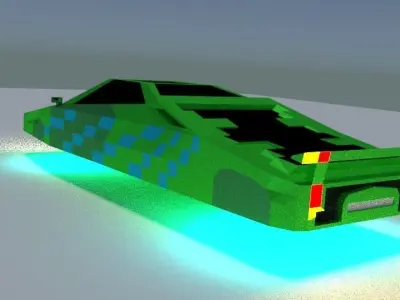 Future car - Endrio Infiniti FCE 10 ML 5 3D model