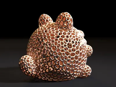 Cat ball Meowth 3D print model