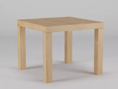 IKEA Lack Side Table 55x55x45 Free low-poly 3D model