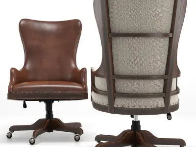 Roslyn County deconstructed Chair 3D model