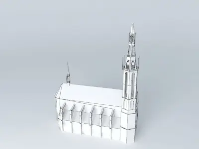st Jozefkerk Free 3D model