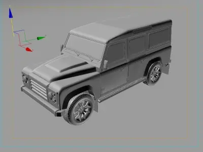 Land Rover Defender 3D model