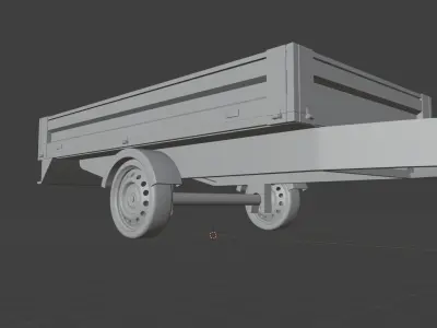 Standard Dropside Trailer 3D print model