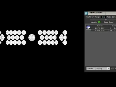 Jewelry Wedding Ring Gold 3D print model