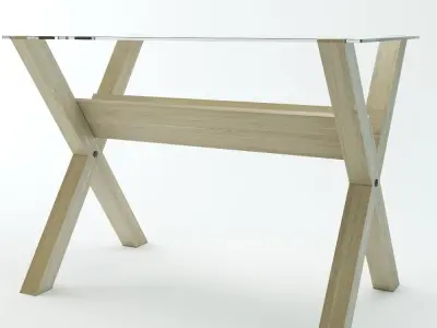 Glass Table 3D model buy
