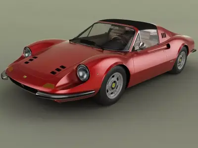 Dino Ferrari 246 GTS 3D model