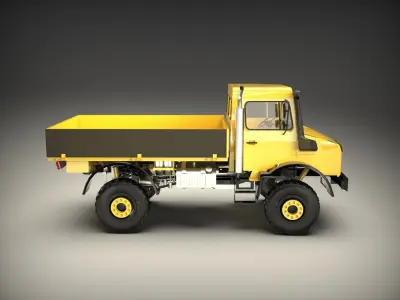 Mercedes-Benz U4000 Unimog 3D model