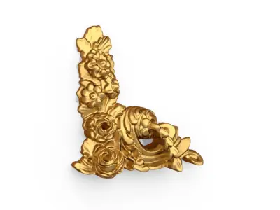Classic decor ornament 137 3D model