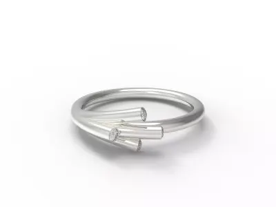 minimal ring 3D print model
