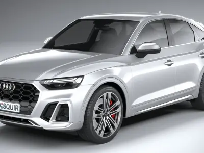Audi SQ5 Sportback 2021 3D model