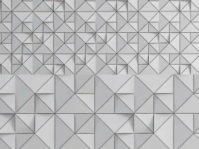 Benjamin Ple wall panel 3d model Low-poly 3D model