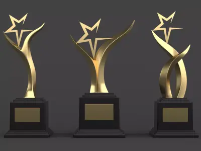 Trophy Cups 3D model 111