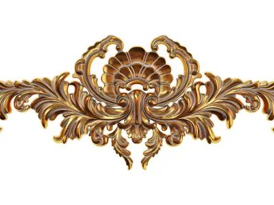 Classic carved 245 3D model