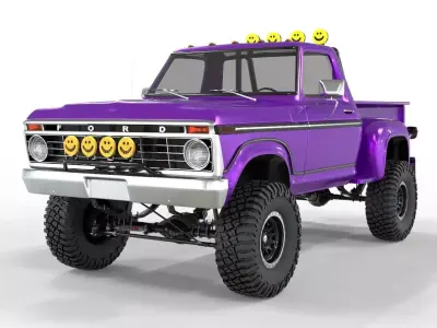 Generic F150 Flare Side Off Road 1974  3D model