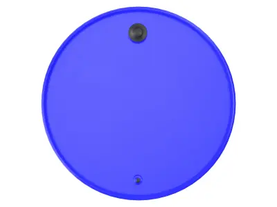 Chevron oil barrel  3D model