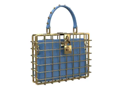 Dolce Gabbana Box Cage Bag Low-poly 3D model