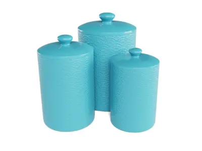 Kitchen Canister Set 14 - Storage 3D model