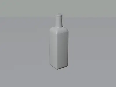 Oil bottle for home kitchen and indoor decoration  3D model