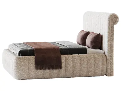 Casa Padrino luxury double bed 3D model