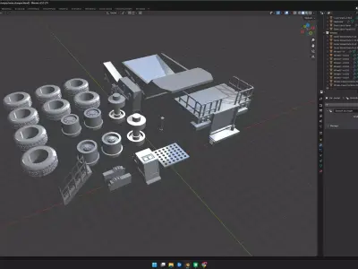 Mine Dumper 3D Printable Model  3D print model