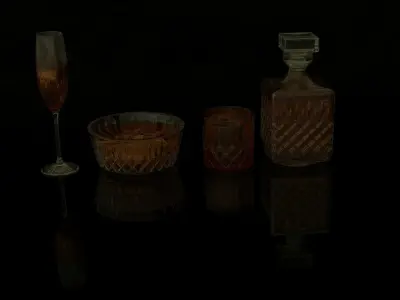 DRINK GLASS 3D model