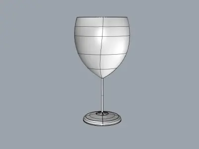 Wine Glass  Free 3D model