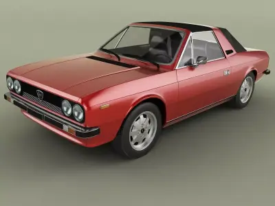 Lancia Beta Spider 3D model