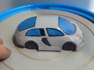 Bugatti inspired original concept car AAA 3D print model