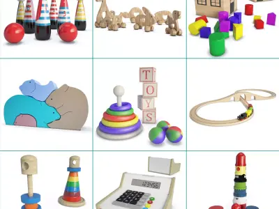 Toys Collection toy 3D model