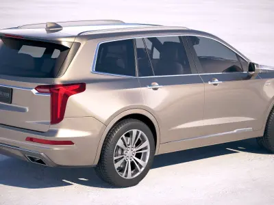 Cadillac XT6 CG 2020 3D model