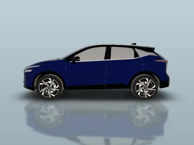 Nissan Qashqai 2022 3D print model