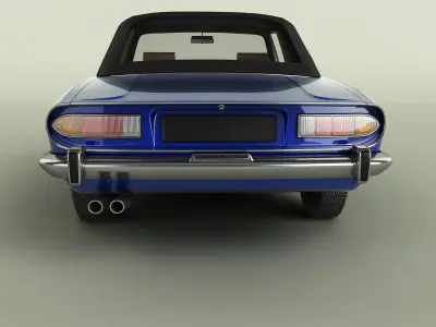 Triumph Stag Soft Top 3D model