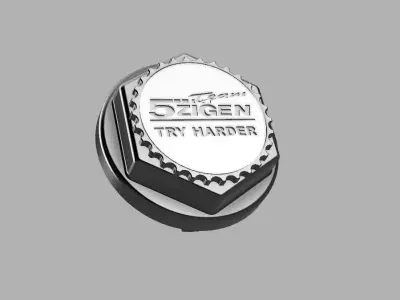 5zigen wheel caps 3D print model